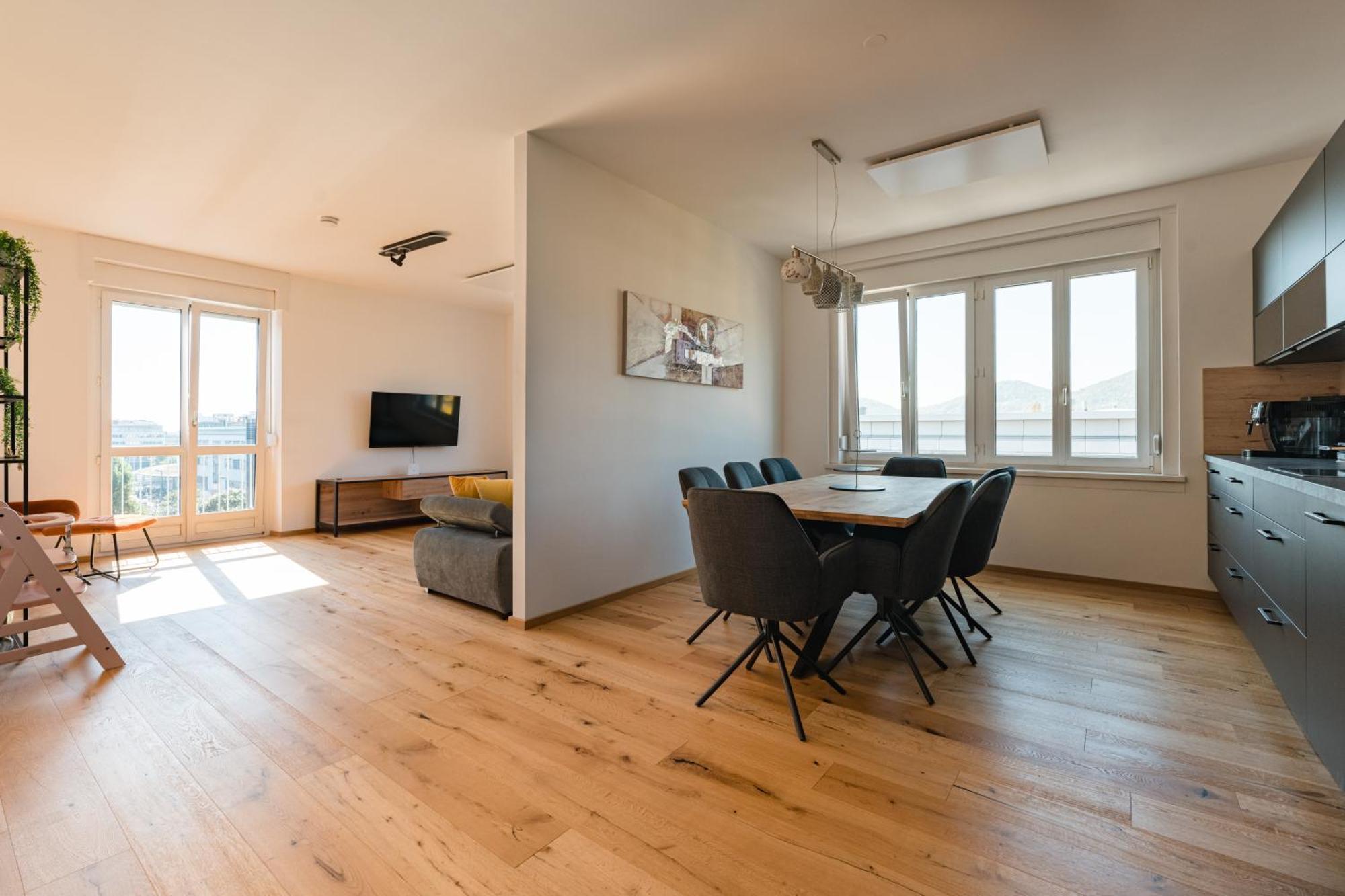 Tamliving Center Luxury 4 Rooms Smart Tv Kitchen Great View Грац Экстерьер фото